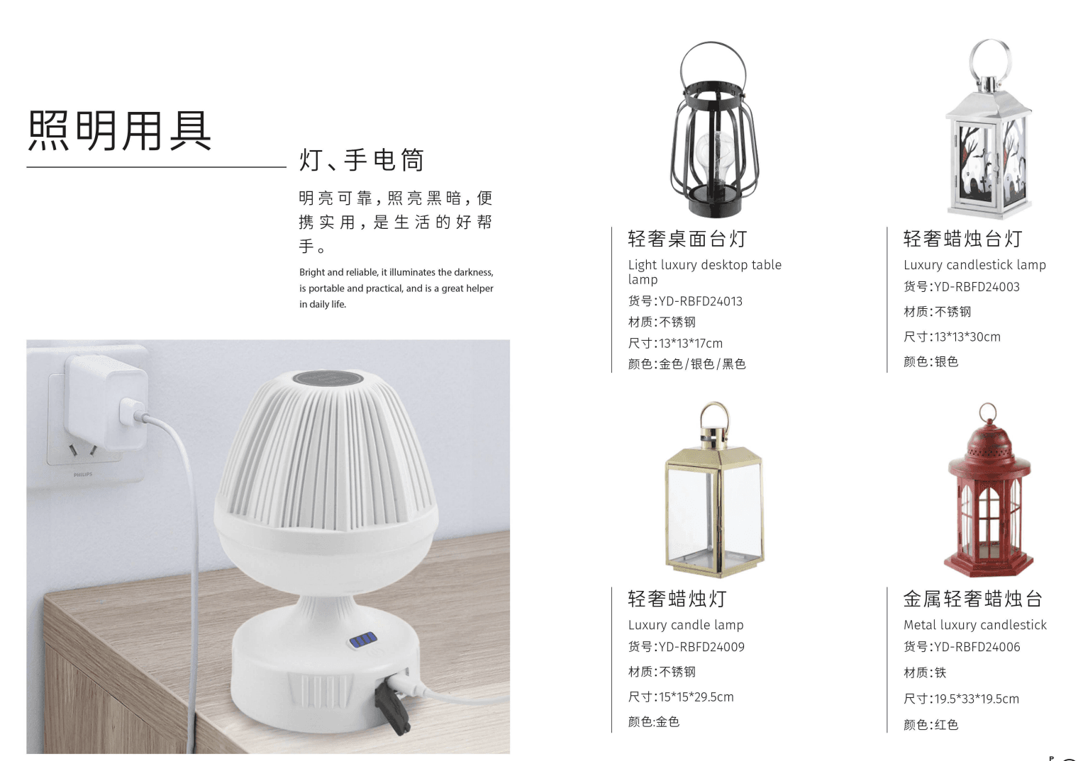 Lamp & Candlestick Collection